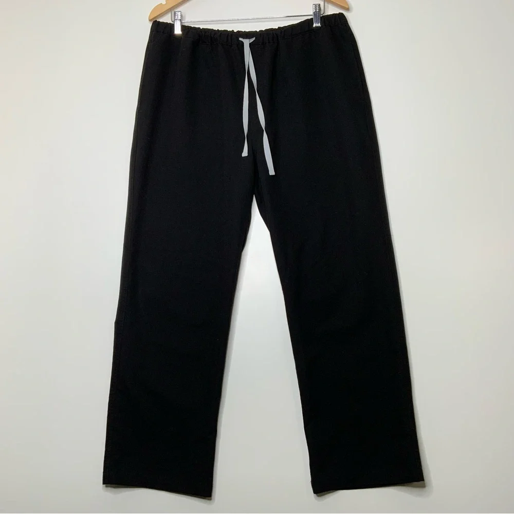 FIGS Black Men Scrub Set. Scrub Top XL. Scrub Bottoms XL. - Picture 8 of 14